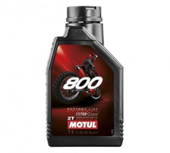 Motul 800 2T 100% синтетик 1л Масло моторное