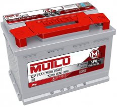 MUTLU Аккумулятор 75Ah О.П.(низкая) LB3