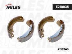 MILES E210035 Колодки тормозные барабанные