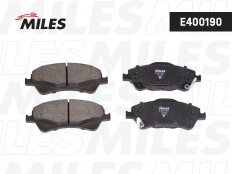 MILES E400190 Колодки тормозные передние (PN1837)