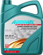 ADDINOL SUPER POWER MV 0537 5W-30 4л Масло моторное