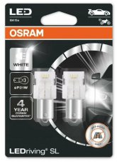 OSRAM LED P21W BA15s 12V 1.4W Лампа светодиодная 7506DWP-02B