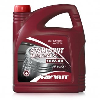 Favorit STAHLSYNT Intellect SL 10W-40 API SL/CF 4л Масло моторное