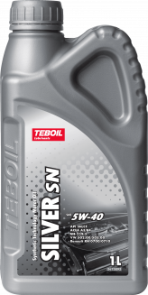 TEBOIL Silver SN 5W-40 1л Масло моторное