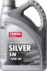 TEBOIL Silver SN 10W-40 4л Масло моторное