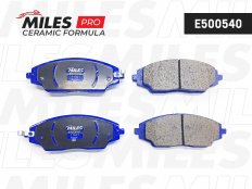 MILES E500540 Колодки тормозные передние (PN 0627)