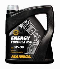 MANNOL 7703 O.E.M. Energy Formula PSA 5W-30 PAO SN C3 4л Масло моторное