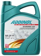 ADDINOL ECONOMIC 0W-20 API SP ILSAC GF-6 5л Масло моторное