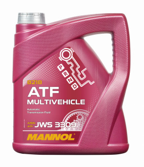 MANNOL 8218 ATF Multivehicle JWS 3309 4л Масло для АКПП