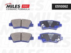 MILES E510062 Колодки тормозные задние (PN 0538)