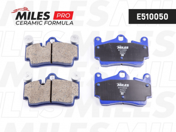 MILES E510050 Колодки тормозные задние (PN0347W)