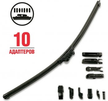 AWM B15R Бескаркасная щетка стеклоочистителя 38см