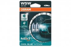 Osram W5W 12V 5W 4000K Cool Blue Intense 2шт блистер Лампа автомобильная OEM-номер 2825CBN-02B