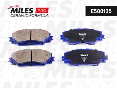MILES E500135 Колодки тормозные передние (PN1524)