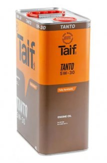 TAIF TANTO 5W-30 SN GF-5 (PAO) 4л Масло моторное