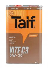 TAIF VITE 5W-30 SN C3 (PAO) 4л Масло моторное