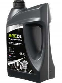 AREOL Max Protect 10W-40 ACEA A3/B4 API SL/CF 4л Масло моторное