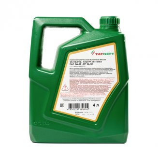 TATNEFT Ультра Оптима 5W-40 4л Масло моторное