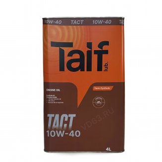 TAIF TACT 10W-40 SL/CF A3/B4 4л Масло моторное