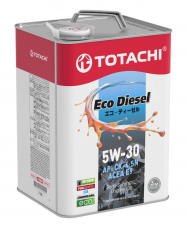TOTACHI ECO DIESEL SEMI-SYNTHETIC CK-4/CJ-4/SN 5W-30 6л Масло моторное
