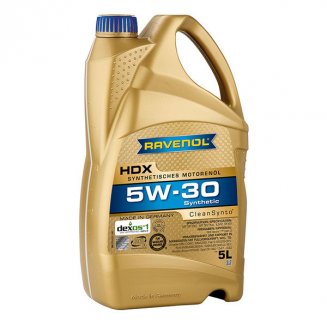 RAVENOL HDX SAE 5W-30 5л Масло моторное