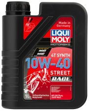 LIQUI MOLY 20753 Motorbike 4T Synth Street Race 10W-40 1л Синтетическое моторное масло для 4-тактных