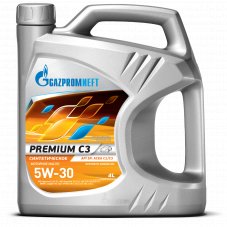 Gazpromneft Premium C3 5W-30 API SP ACEA C2/C3 4л Масло моторное