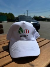 Бейсболка V/D group (белая)