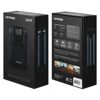 Carmega CD-07 Портативный автомобильный компрессор 8Атм 5000мАч Серый CARM-CD-07