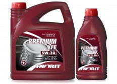 АКЦИЯ!!! Favorit Premium XFE 5W-30 SN/CF 4л+1л Масло моторное