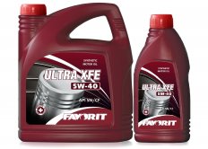 АКЦИЯ!!! Favorit Ultra XFE 5W-40 SN/CF 4л+1л Масло моторное