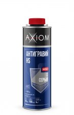 AXIOM A4196-2 Антигравий HS 1K Серый 1л Профессиональный под пистолет