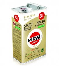 MITASU MOLY-TRIMER SM/CF 5W-30 ILSAC GF-4 5л Масло моторное MJ-M11