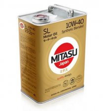 MITASU MOTOR OIL SL (GAS) 10W-40 4л Масло моторное MJ-124