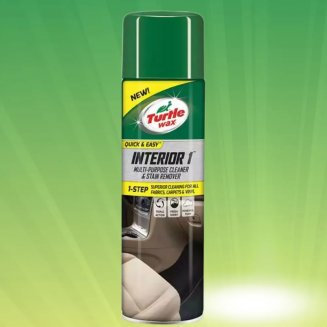 TurtleWax Interior 1 Сухая химчистка обивки салона (аэрозоль) 500мл 16976/52998/53915