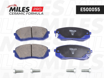 MILES E500055 Колодки тормозные передние (PN0052 / PN0578)