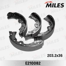 MILES E210082 Колодки тормозные задние (FN 0636)