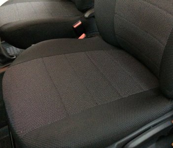 SeiNtex car mats Чехол жаккард на Lada X-Ray (Темно-Серый) 40/60 2016-