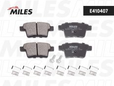 MILES E410407 Колодки тормозные задние (PN 0501)