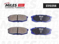 MILES E510356 Колодки тормозные задние (PN 1542)