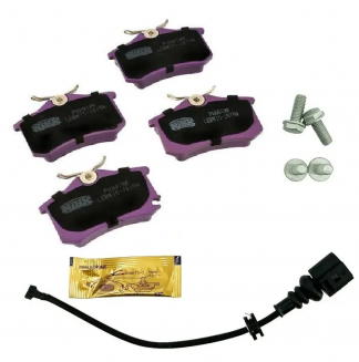 NIBK PN0019W Колодки дисковые задние VAG