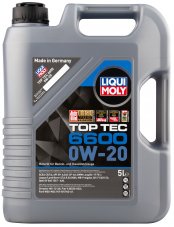 LIQUI MOLY 21411 Top Tec 6600 0W-20 SP C5/C6 GF-6A 5л Масло моторное