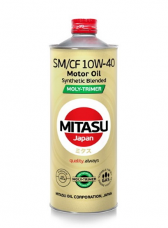 MITASU MOLYTRIMER SM(GAS) 10W-40 1л Масло моторное MJ-M22