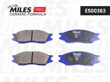MILES E500363 Колодки тормозные передние Ceramic (PN2435)