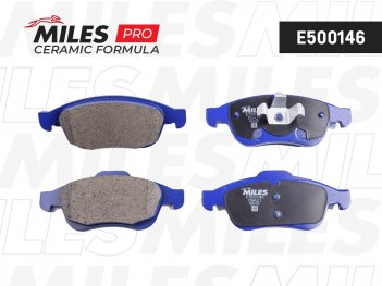 MILES E500146 Колодки тормозные передние (PN0551)