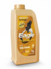 EAGLE PREMIUM Gasoline 5W40 100% Synthetic API SP 1л Масло моторное EKO00000246