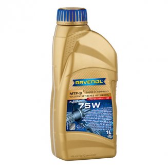 RAVENOL MTF-3 75W 1л Транссионное масло 1221104-001-01-999