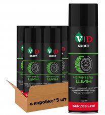 VD GROUP Чернитель шин 650мл VD-0078 (Комплект 5шт)