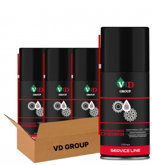 VD GROUP Силиконовая смазка 210мл VD-0045 (Комплект 3шт)