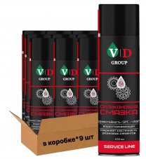 VD GROUP Силиконовая смазка 650мл VD-0041 (Комплект 9шт)